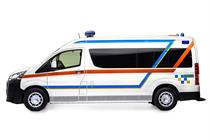 نمای خارجی  آمبولانس تویوتا هایس 2024 